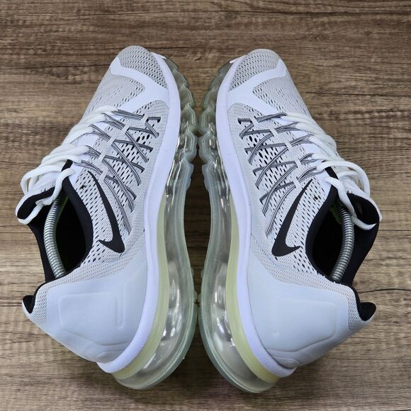Nike Air Max 2015 Men\'s Size 12 White Black Running Shoes (698902-101) main image 6